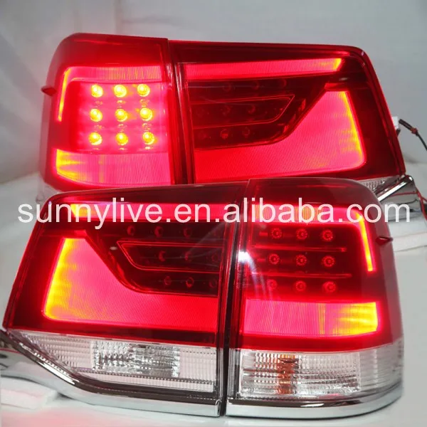 

led Land Cruiser FJ200 LC200 LED Tail Lamp Red White2015-2016 year CN
