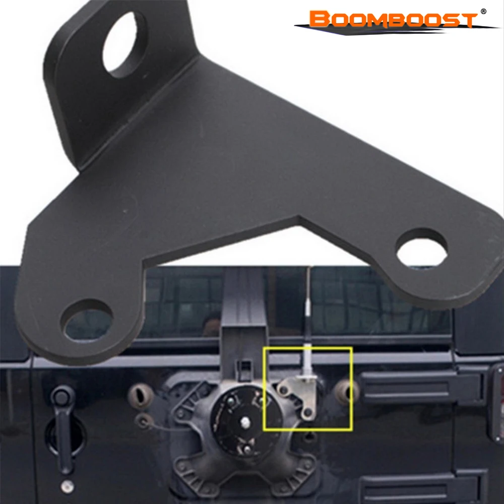 Buy Black Boomboost Steel Tailgate Rear Antenna Mount