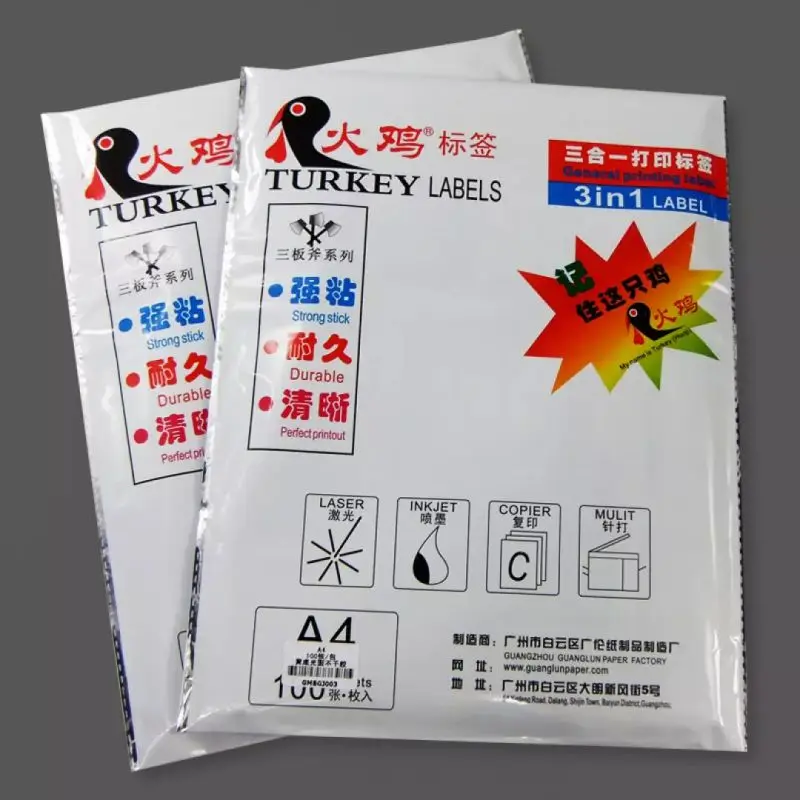 Papel de Embalagem Etiquetas de Diecut para Inkjet Redondo de 1400 25mm na Etiqueta de Impressão da Folha Pces Laserjet x a4 - 9 Material escolar e de escritório