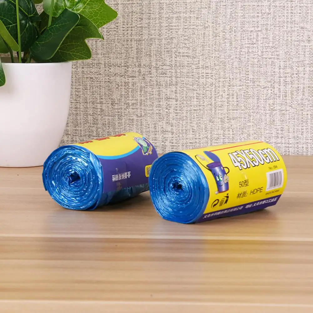 AsyPets 1 рулон 45x50 см точечное соединение одноразовые пакеты для мусора - Цвет: blue