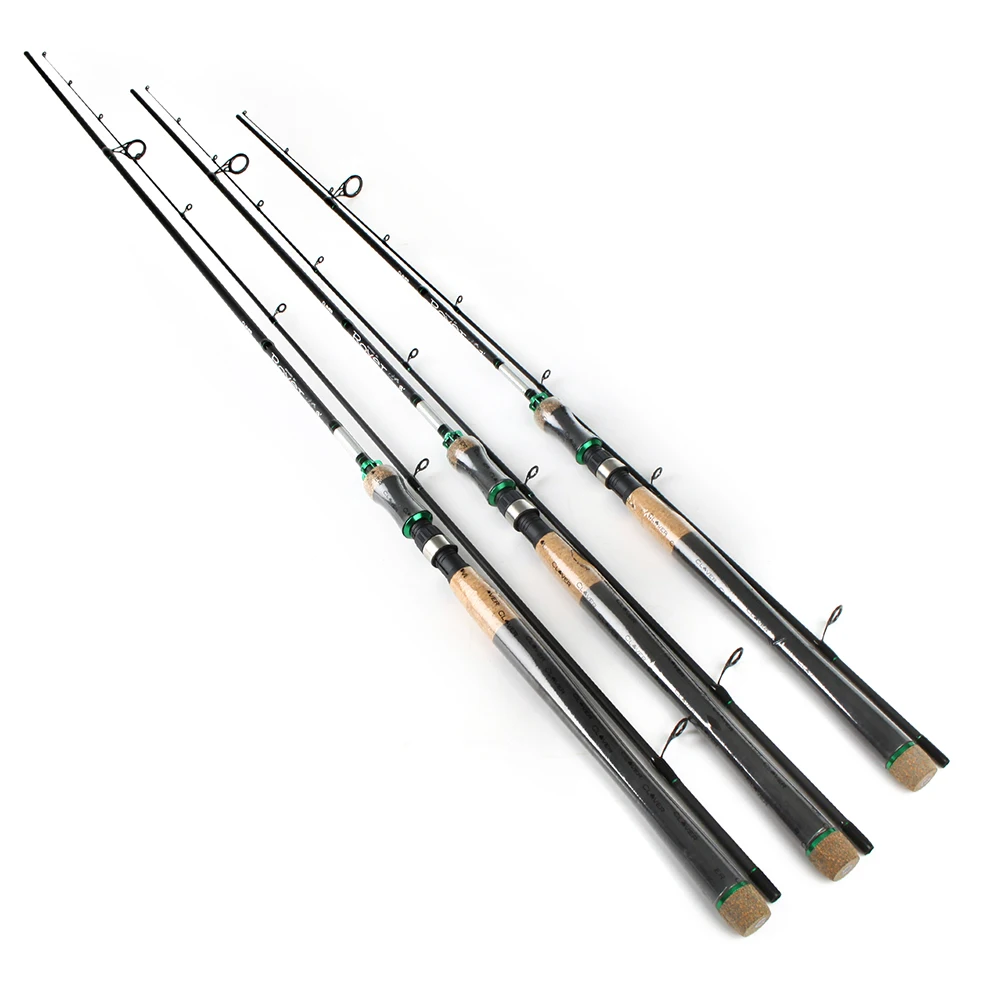 

FTK 4115 2 Section High Carbon 2.1M-2.7M Soft Lure Fishing Rod Lure Weight 2-40g Spinning Fishing Rod For Lure Fishing