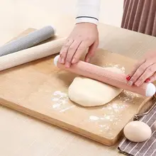 1 шт. DIY Скалка кухонный инструмент пастик антипригарный длят тиснения на карамельных тортах ролик Sugarcraft украшения ENX 027