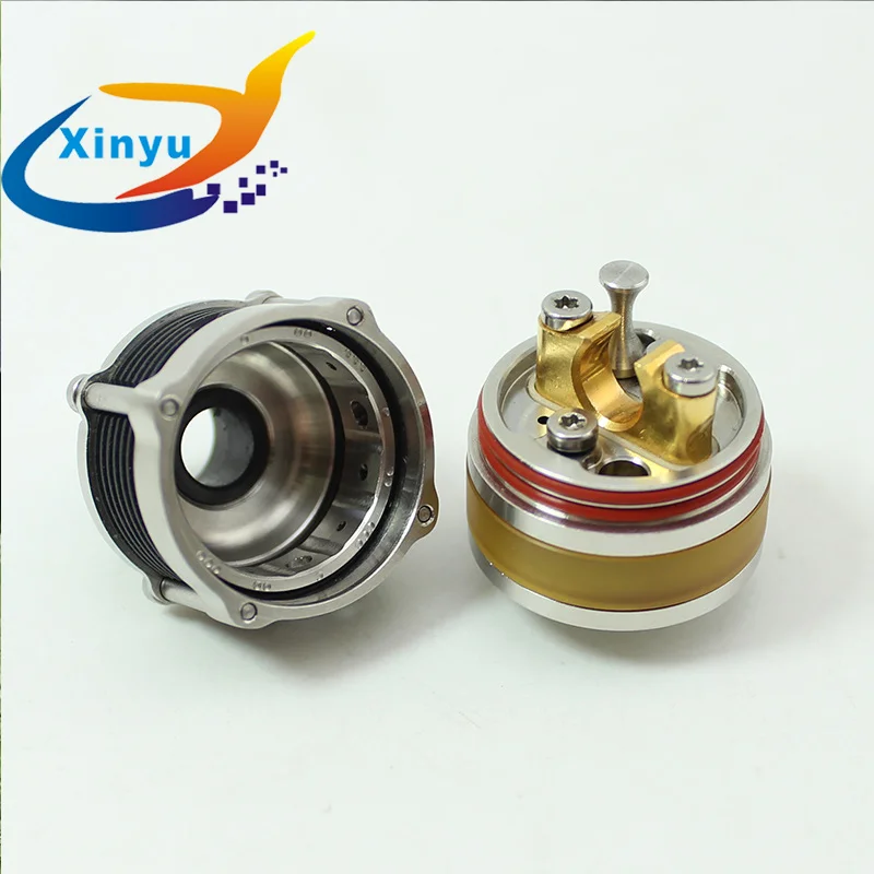 SXK Atto Mech Mod 316ss стильная 18350/18650 батарея vape sxk Pyrogeyser RDTA Frankenskull регулируемый комплект