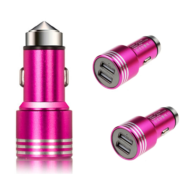 

2017 dongguan wholesale cheap price portable mini dual usb car mobile phone charger ,Custom usb car charger 2