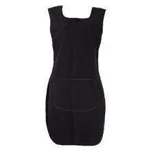 Профессиональный салон стрижка Стайлинг накидка фартук для парикмахера водонепроницаемый антистатический черный