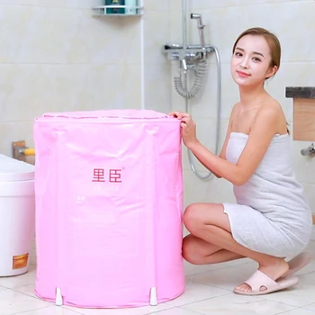 

New Small Water Saving Version Collapsible Bath Barrel Adult Bath Barrel Bath Barrel Children Bath Barrel