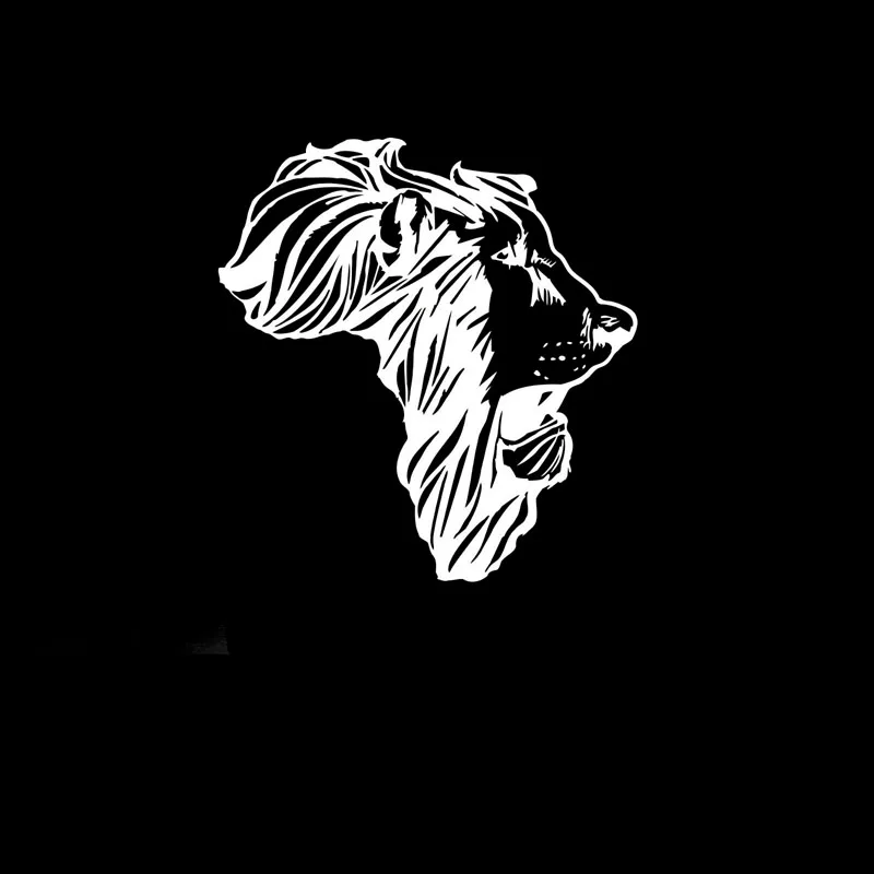 Africa pride continent outline vinyl sticker decal logo truck car wall #185
