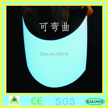 A4(210*297mm) size white electroluminescent sheet/slim lighting sheet/cool neon light with DC12v inverter+power adaptor