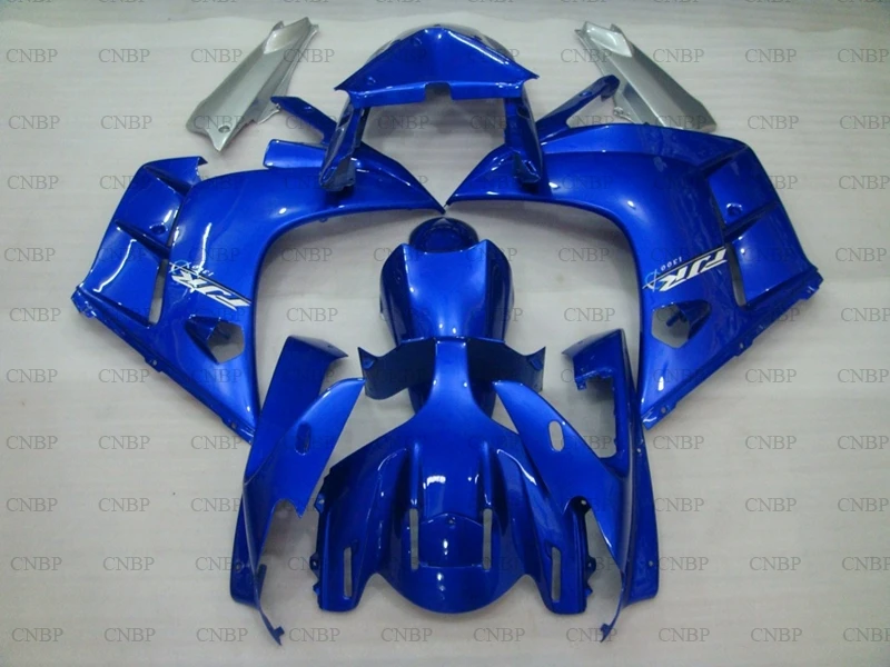 FJR 1300 2002 2005 набор для всего тела 04 05 Обтекатели FJR1300 Синий Пластик