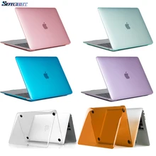Кристальный чехол для ноутбука MacBook Touch ID A1932, для Macbook Air 13 A1466 A1369 Pro retina 11 12 13 15,4 15 жесткий чехол