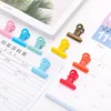 4 PCS Metal Color Binder Clips Black Paper Clip 30 MM Office School Supplies Stationery Binding Supplies Files Documents ► Photo 3/5