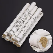 10 шт. 18x200 мм Китайская традиционная палочка из китайской полыни Moxa Moxibustion чистый массажер для игнипунктуры обезболивающие палочки