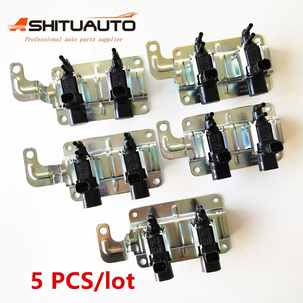 AshituAuto 5PCS Air Intakes Vacuum Solenoid EGR Valve 4M5G 9J559 NB