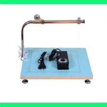 

Free Shiping 100-240V 390x330mm Board WAX Cutting Machine Working Stand Table Tool Styrofoam Cutter CUTS FOAM KTFilm