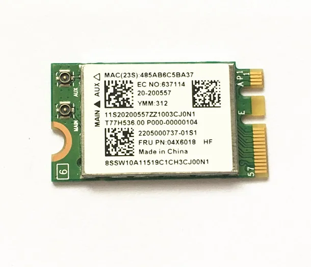 SSEA беспроводная карта для Broadcom BCM943142Y NGFF Wi Fi Bluetooth 4 0 802.11b/g/n LENOVO G50 30 45 FRU 04X6018| |