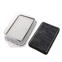 2 Hole Cabin Filter For Vw Sagitar Passat Magotan Tiguan Touran Audi Buy1+1Free#T518#