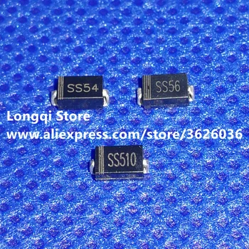 

100PCS SS54 SS56 SS510 SMA DO214AC 5A SURFACE MOUNT SCHOTTKY BARRIER RECTIFIER