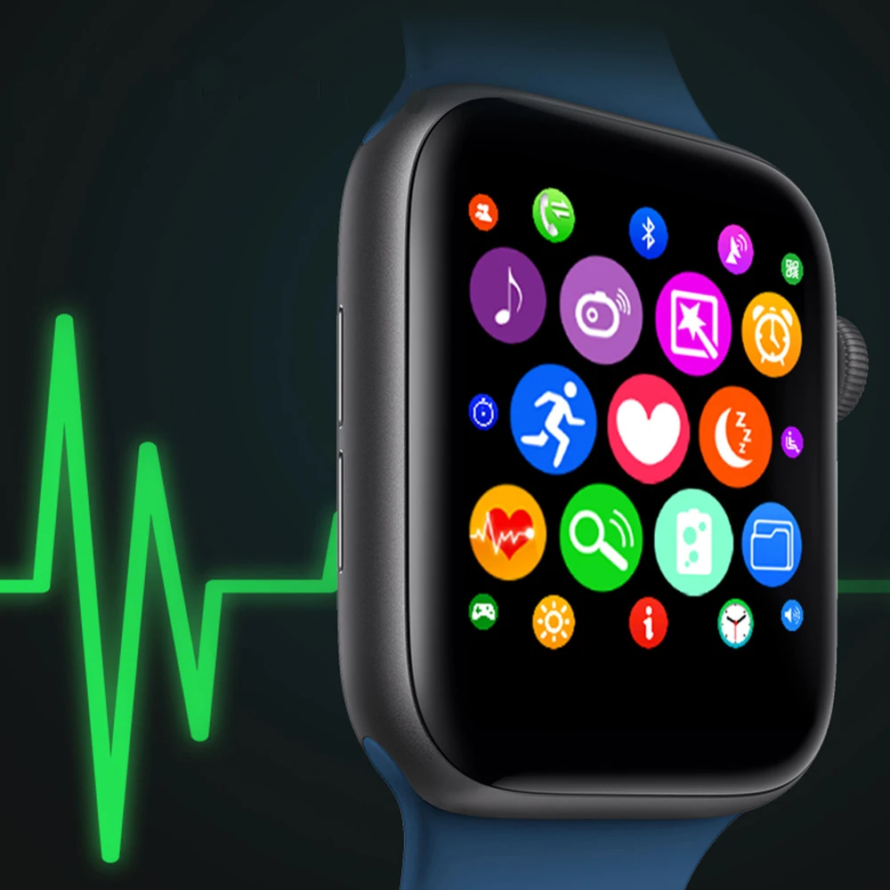 

W54 Smartwatch Support Wireless Charge Push Message Bluetooth Heart Rate Blood Pressure Smart Watches 1.54 HD IPS on Wrist Watch