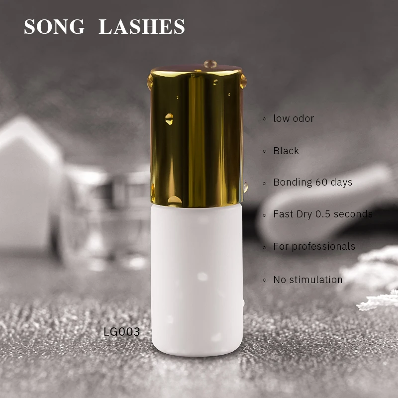 

SONG LASHES 5ml Fast dry no odor no simulation lash glue eyelash glue eyelash extension glue individual eyelash glue no color