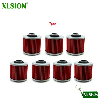 

XLSION 7x Oil Filter For YAMAHA SR400 XT660R TDM900A TDM900 XT660Z XT660R XT660X XVS400 YFM700R RAPTOR SE XVS650 XV250 V-STAR