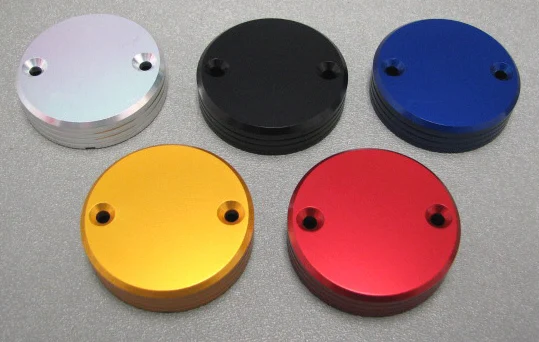 

Precision CNC machining----Color Anodized Spare Parts with screws
