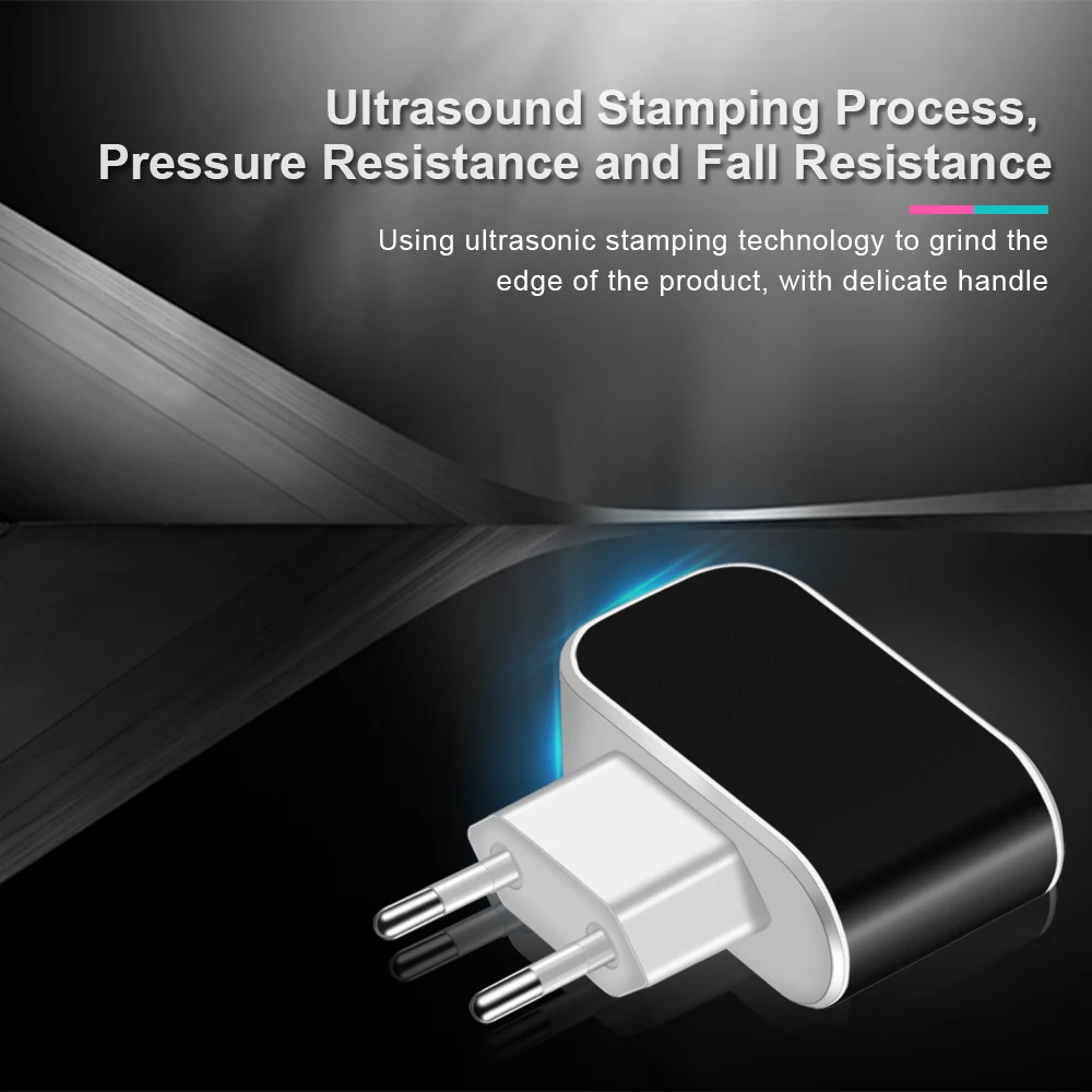 3 Ports USB Charger 5V 2A Travel USB Wall Power Adapter EU Phone Charger For Huawei P20 Lite Xiaomi Samsung HTC iPhone Charging