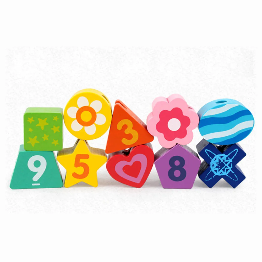 Детские деревянные красочные математическое число обучающий инструмент счеты вычисление обучающий блок игрушка