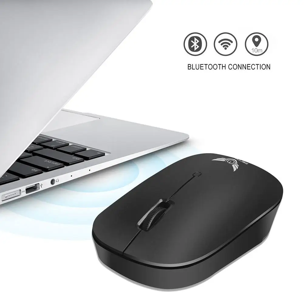 ZERODATE T18 Bluetooth3.0 Беспроводной Мышь Портативный мобильный 3-кнопочный Мышь с высокими оптическими Сенсор для ноутбука Tab r20