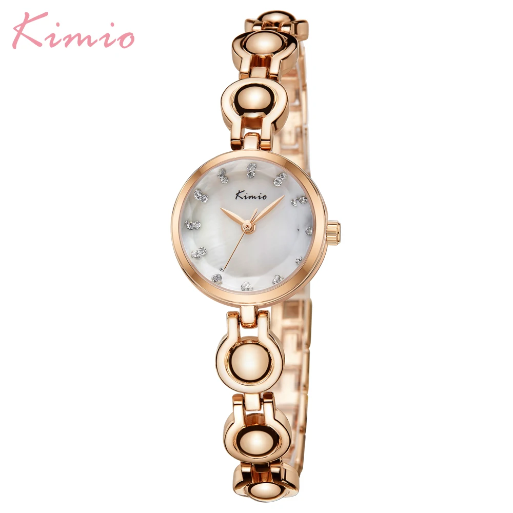 

Kimio Luxury Brand Fashion Lady Wristwatches Small Dial Quartz Bracelet Women Watch Waterproof Relogio Feminino Montre Homme Box