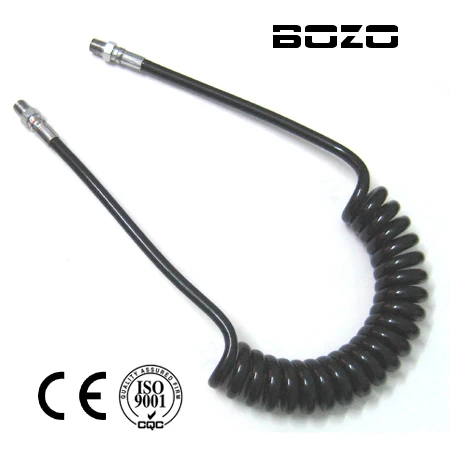 Airsoft pcp аксессуары для пейнтбола Co2/AIR спиральный дистанционный шланг линии (2,5 м) 3000-4500PSI Пейнтбол Новый - изображение