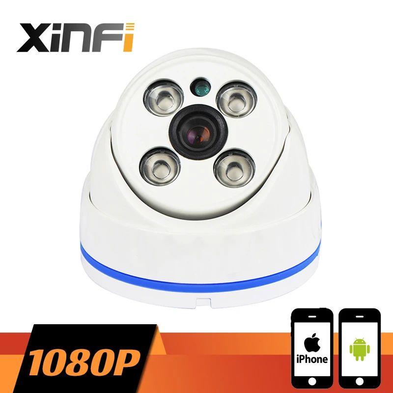 

XINFI 1080P HD Outdoor Waterproof network CCTV IP camera Surveillance 1920*1080 Camera 2.0 MP P2P ONVIF 2.0 PC&Phone remote view