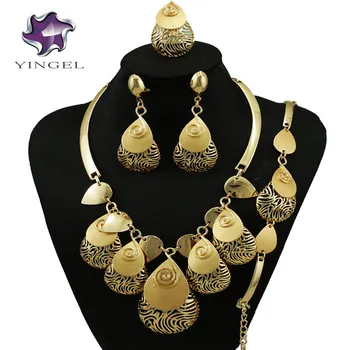 

african party jewelry sets african beads jewelry set women jewelry necklace wholesale
