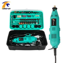 Tungfull Mini Drill Dremel Style Drilling Machine Dremel Drills Rotary Tools Power Tool Accessories Grinder Electric Hand Drill tungfull electric drill engraver kit metalworking mini electric drilling machine power tool tools grinder flex shaft machine