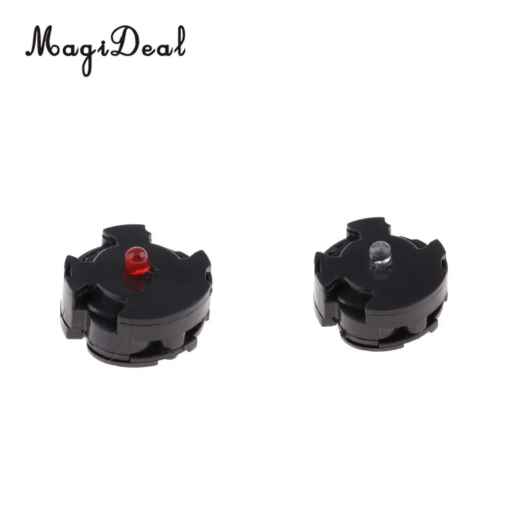 MagiDeal 2pcs Modify LED Light Part for MG GN-X 00Q 00R Gundam Assembled Gundam Robot