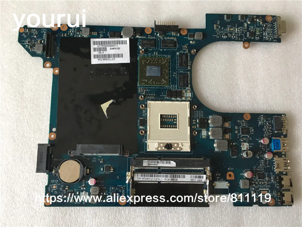 Материнская плата 4P57C 04P57C материнская QCL00 7520 для Dell Inspiron 15R 7730 Вт/HD м|Адаптеры AC/DC| |
