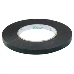 Multifunction черный спонж Foam двусторонняя клейкая лента (10 мм * 10 м)