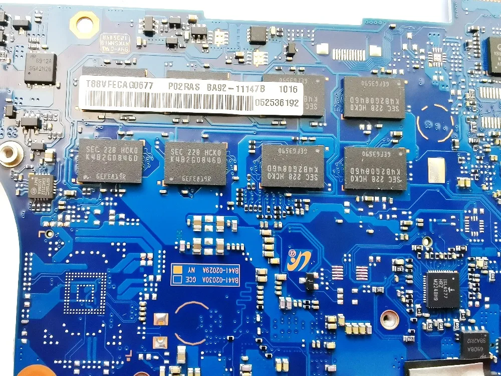 Original for SAMSUNG NP535U3C laptop motherboard NP535U3C A6-4455M 4GB BA41-02029A BA92-11147A test