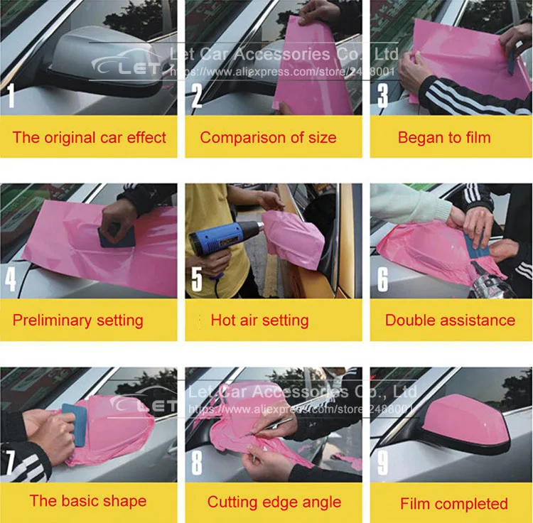 Glossy Black vinyl film with protective layer Car Decal Wrap Sticker Black Gloss Film Wrap For Motorcycle Car license plate