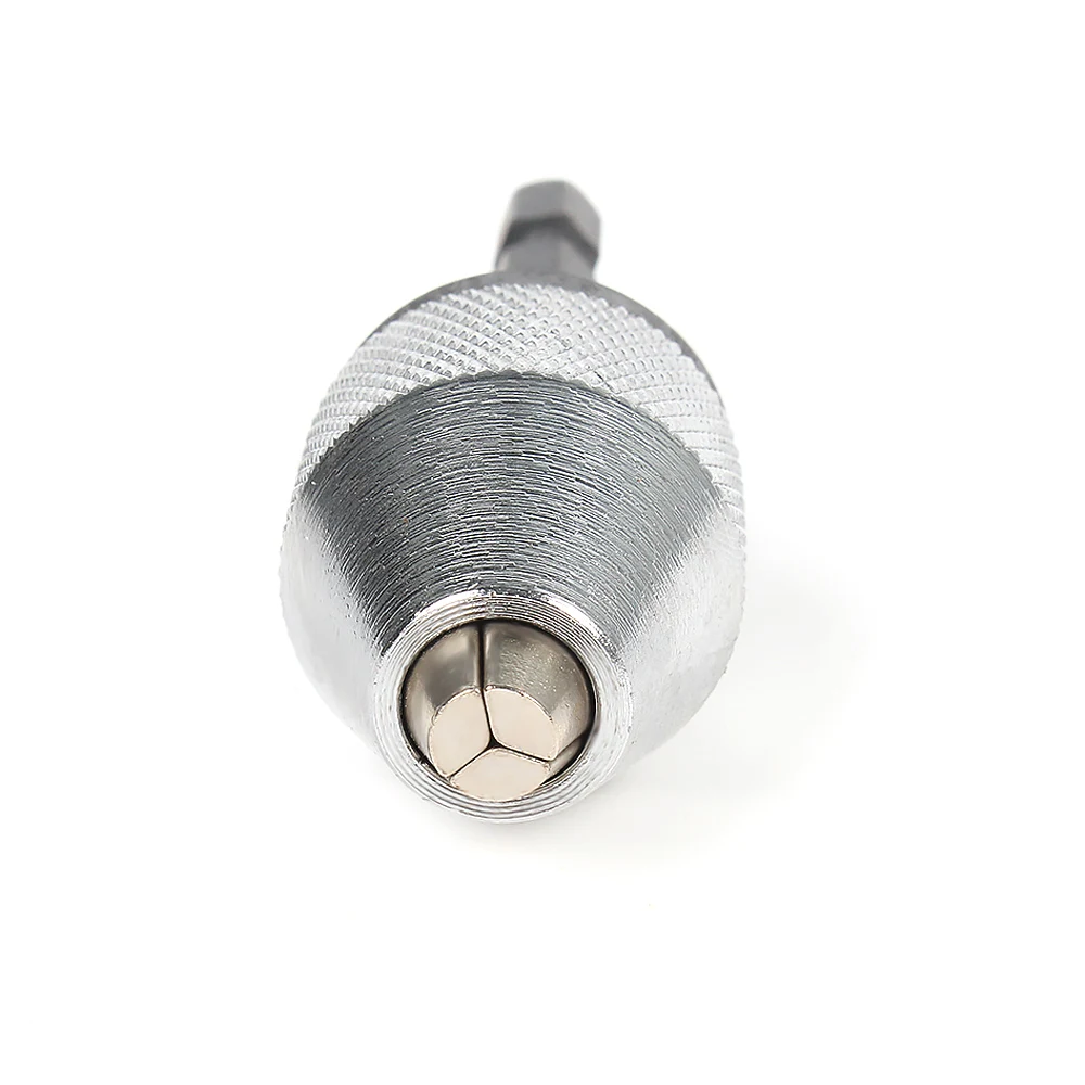 1/4" Keyless Drill Bit Chuck Hex Shank Adapter Converter 0.3-3.6mm Quick Change Chuck 1/4" Keyless Drill Bit Chuck Hex Shank Adapter Converter 0.3-3.6mm Quick Change Chuck