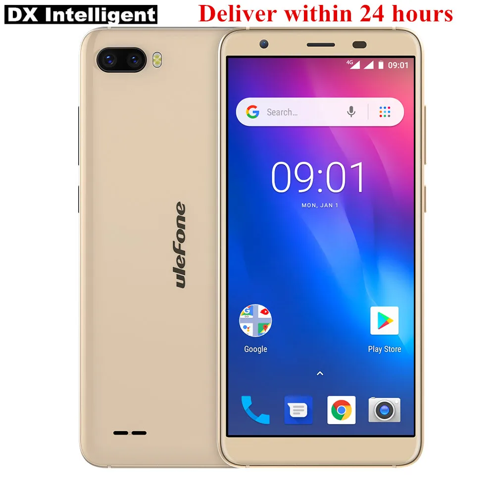 Ulefone S1 Pro 18:9 Дисплей Android 8 1 лица Unlcok 4G смартфон MTK6739 4 ядра 13MP + 5MP GB 16 OTG с двойной sim