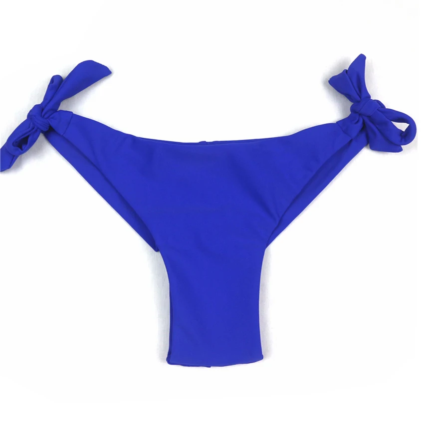 EONAR Push Up Bikini Top Fold Women Swimsuit Removable Shoulder Straps Brazilian Bikini Set Thong Bottom Swimwear Bathing Suits