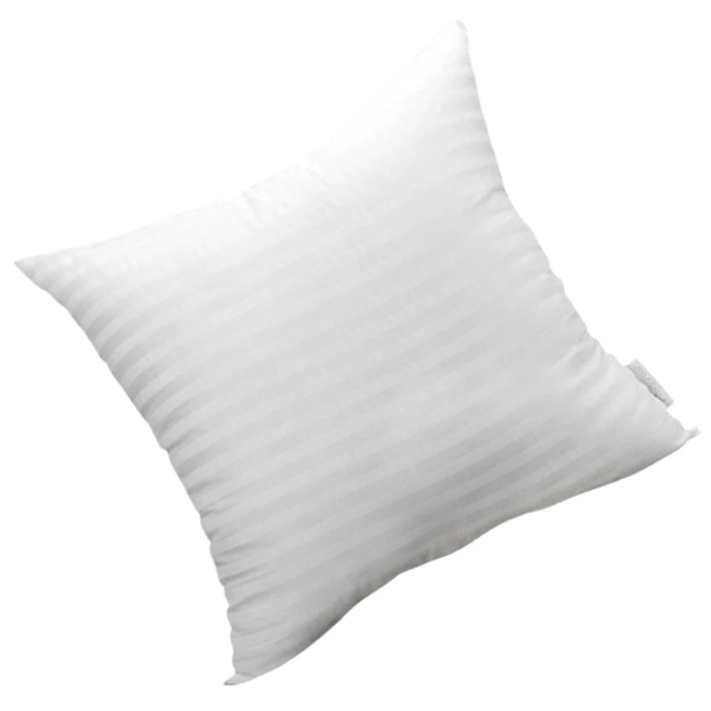 50*50cm White Square Cushion Pillow Inner Pad Insert Home Sofa Decor New