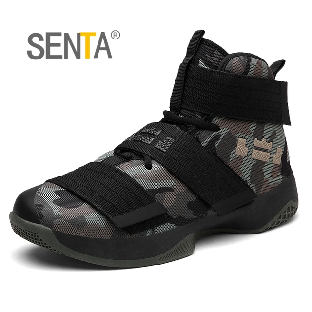 Professional Basketball Shoes Lebron James High Top Gym Training Boots Ankle Boots Outdoor Men Sneakers Athletic