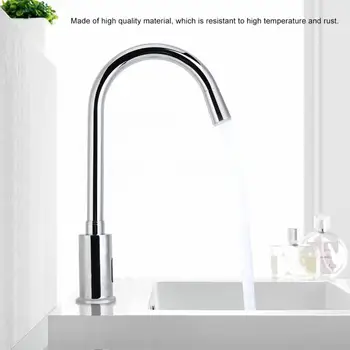 

basin mixer Automatic Colorful LED Sensor Induction Touchless Water Faucet for Bathroom Kitchen Sink G1/2" barhroom faucet led