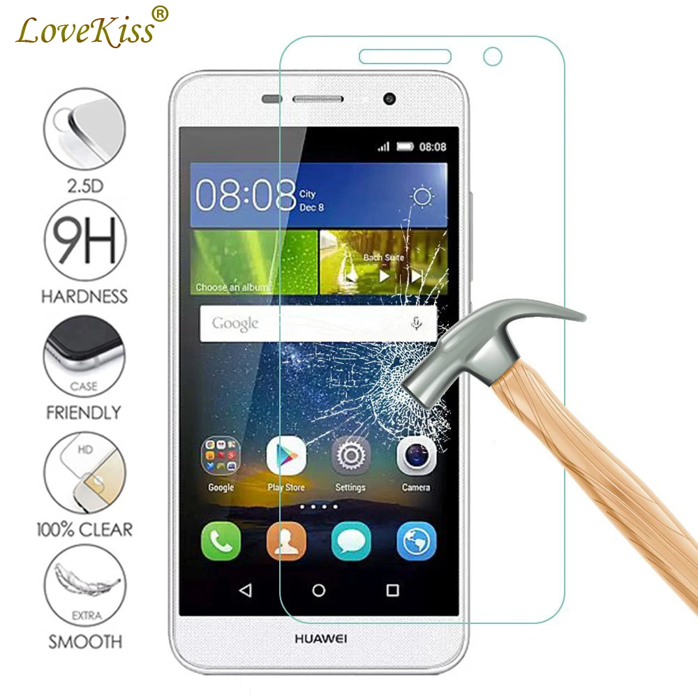 9H закаленное стекло для Huawei Y3 2018 Y3II Y5 Y7 2017 Y6 Pro P9 Lite Mini ii Y5ii LYO L21 Prime Защитная пленка