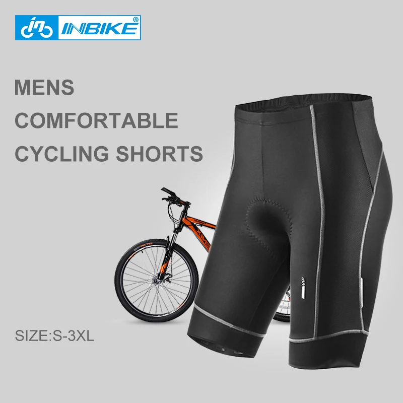 INBIKE мужские шорты для велоспорта, летние шорты для велоспорта, шорты для велоспорта, шорты для горного велосипеда, нижнее белье, бермуды ciclismo bicicleta