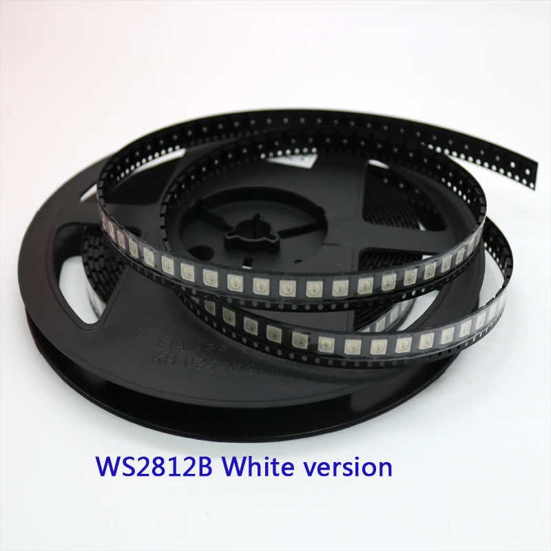 100 шт. Новая версия WS2812B 5050 RGB SMD WS2811 IC WS2812 для полосы экрана и т. Д