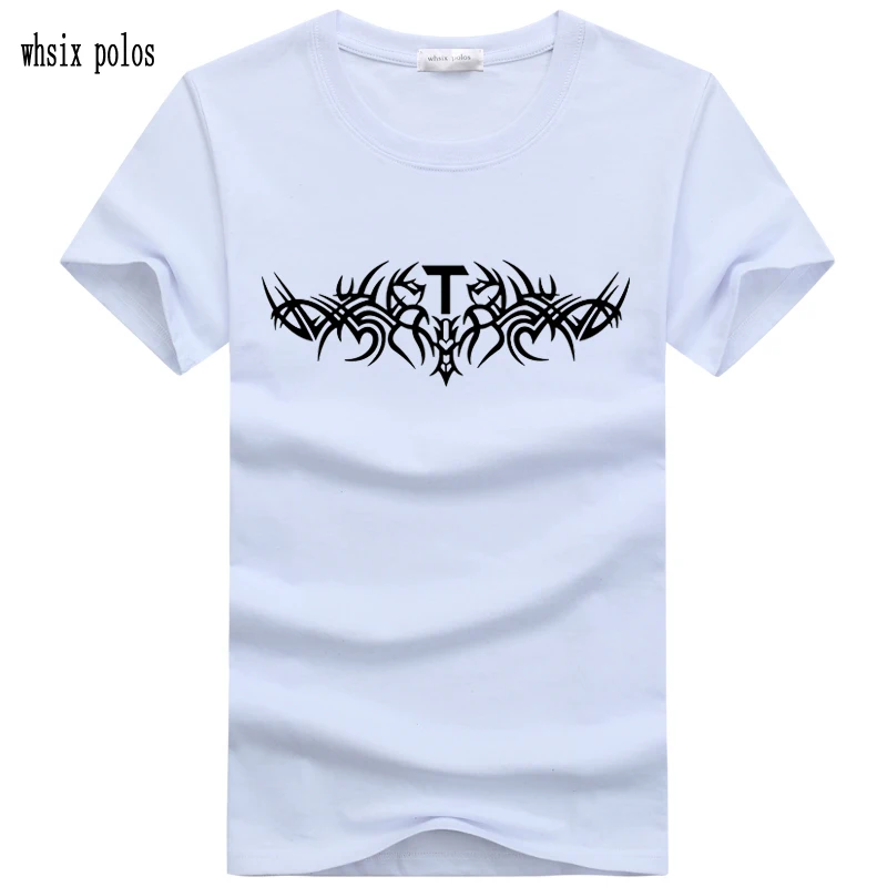 

brands Men T-Shirt Short Sleeve Plus Size S- 5XL TShirts Casual Cotton Printed T Flower Cartoon Cool white Tee Shirt Men's