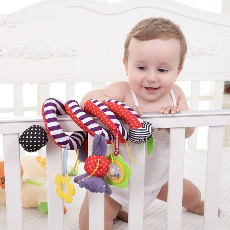 0-2 ans bébé hochets nouveau-né bébé dentition jouet poussette berceau lit autour de l'anneau cloche jouets vocaux pour enfants enfants cadeau d'anniversaire