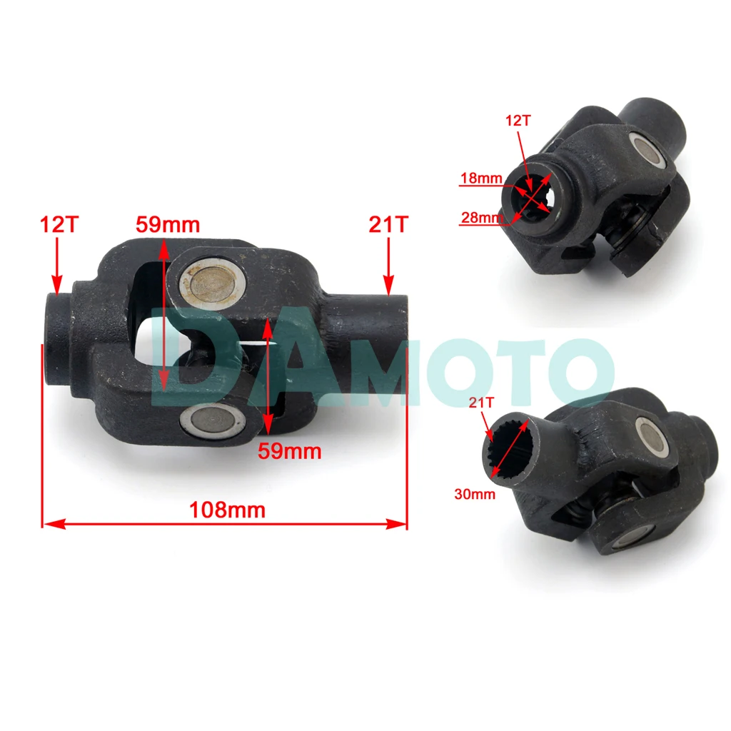 

Engine drive shaft U JOINT U-JOINT assembly for Big bull /big hummer/ CG250 Original ATV UTV Quad drive